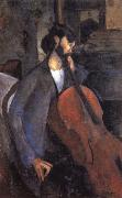 Amedeo Modigliani, The Cellist
